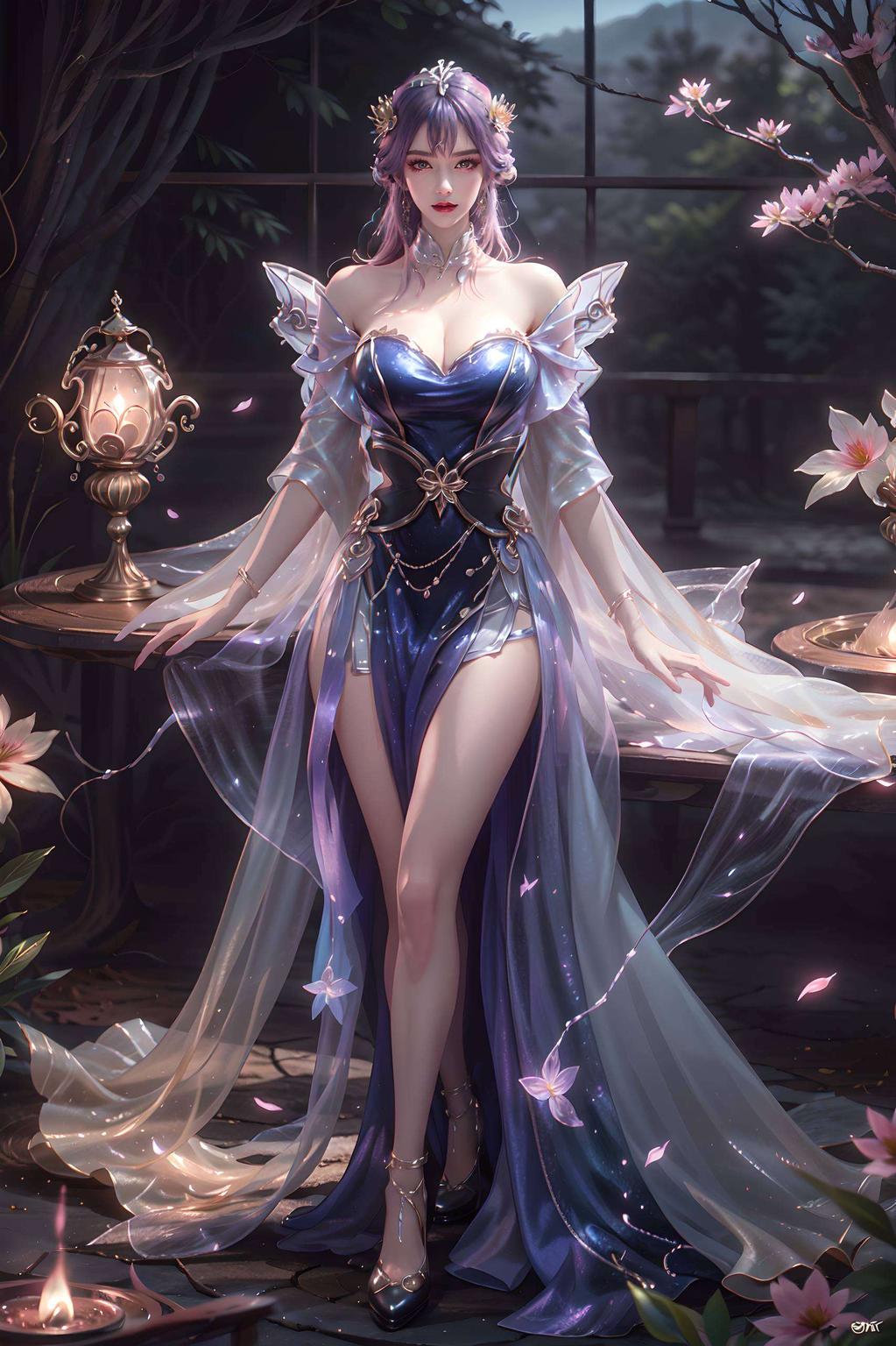 点亮你的电脑桌面桌面上的国漫女神