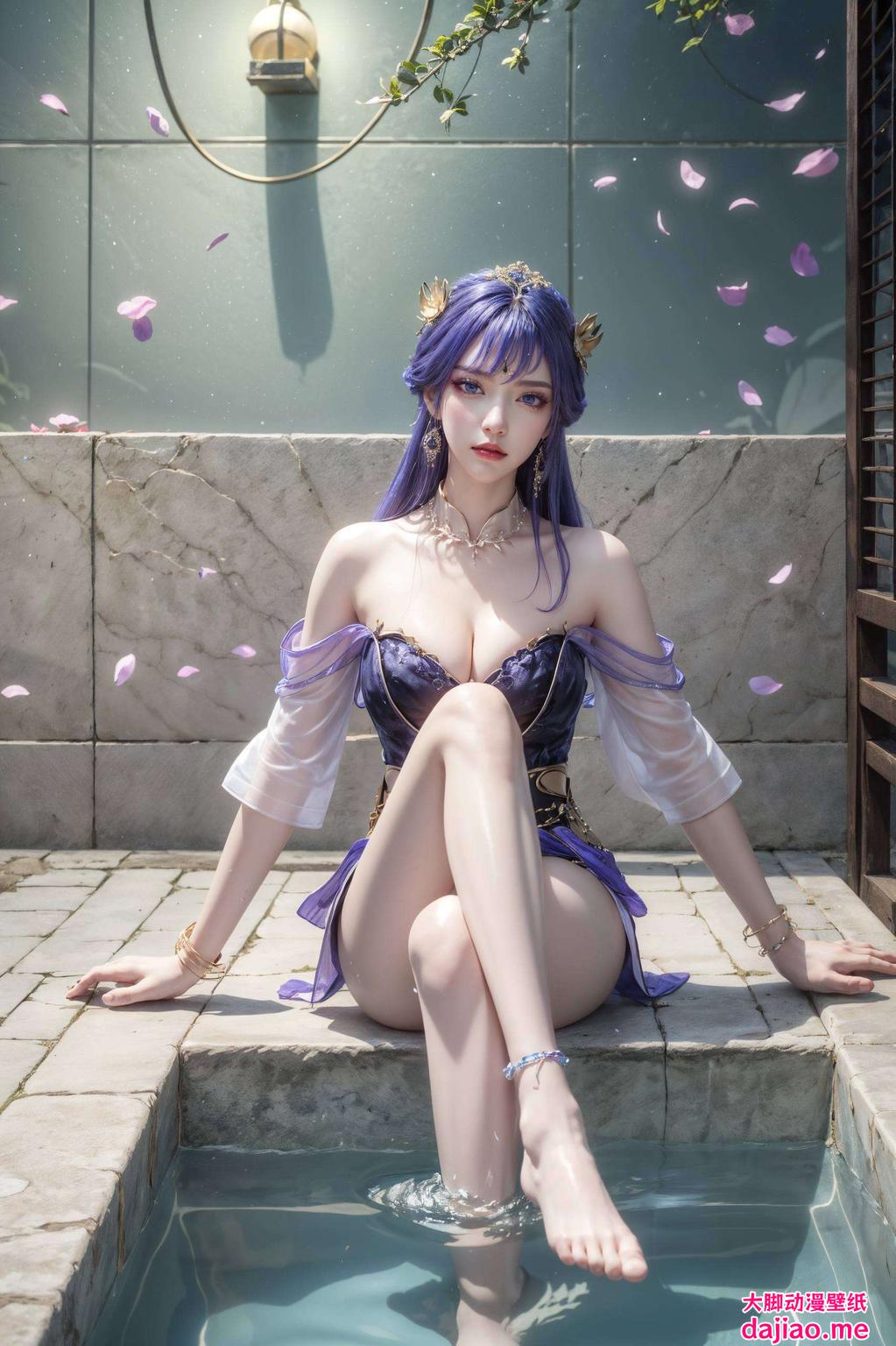 浓郁的色调将国漫女神天穹的灵动表情捕捉得栩栩如生