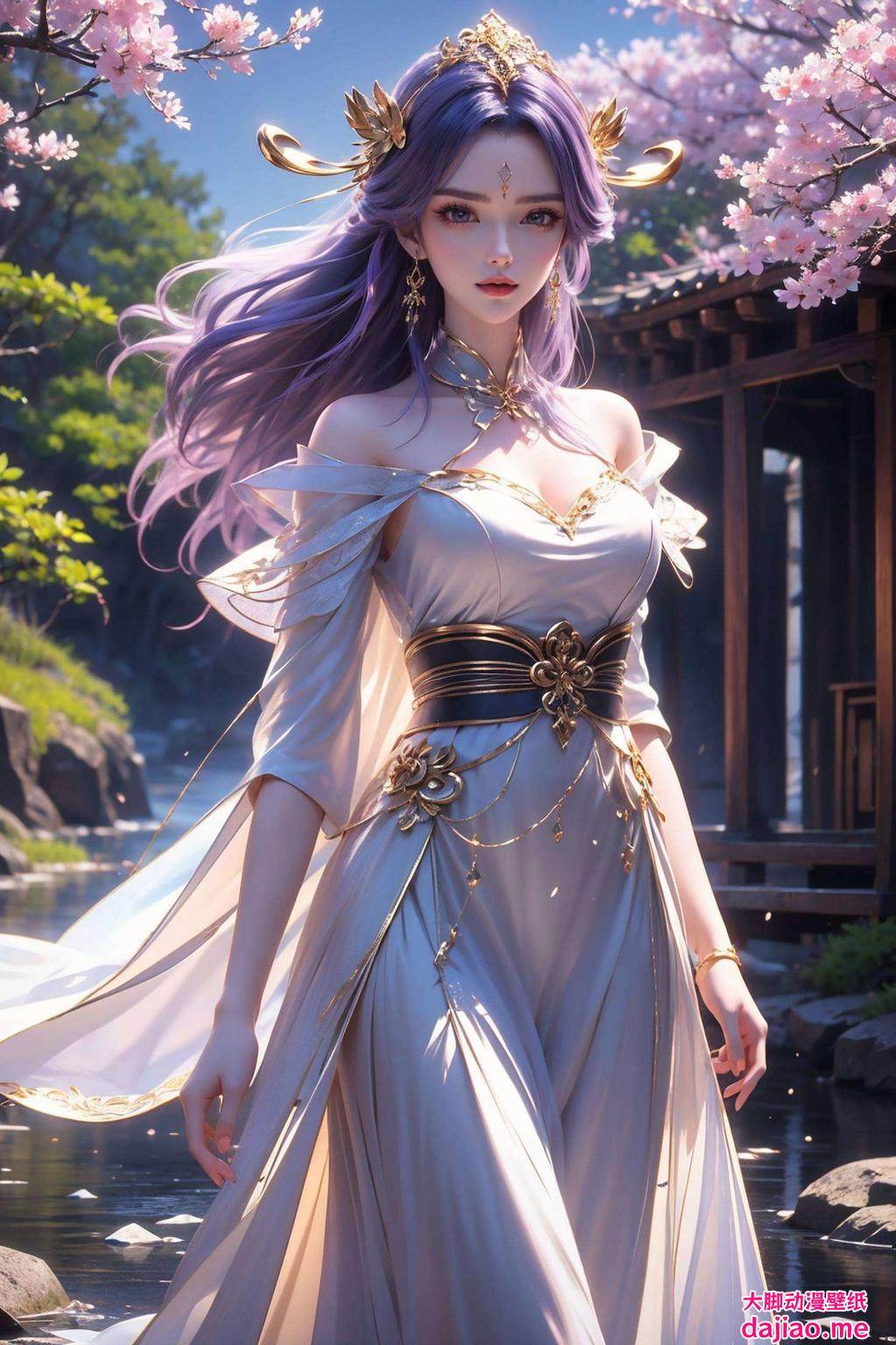 还能有效缓解视觉疲劳以AI动漫女神天穹的婚纱形象为设计灵感