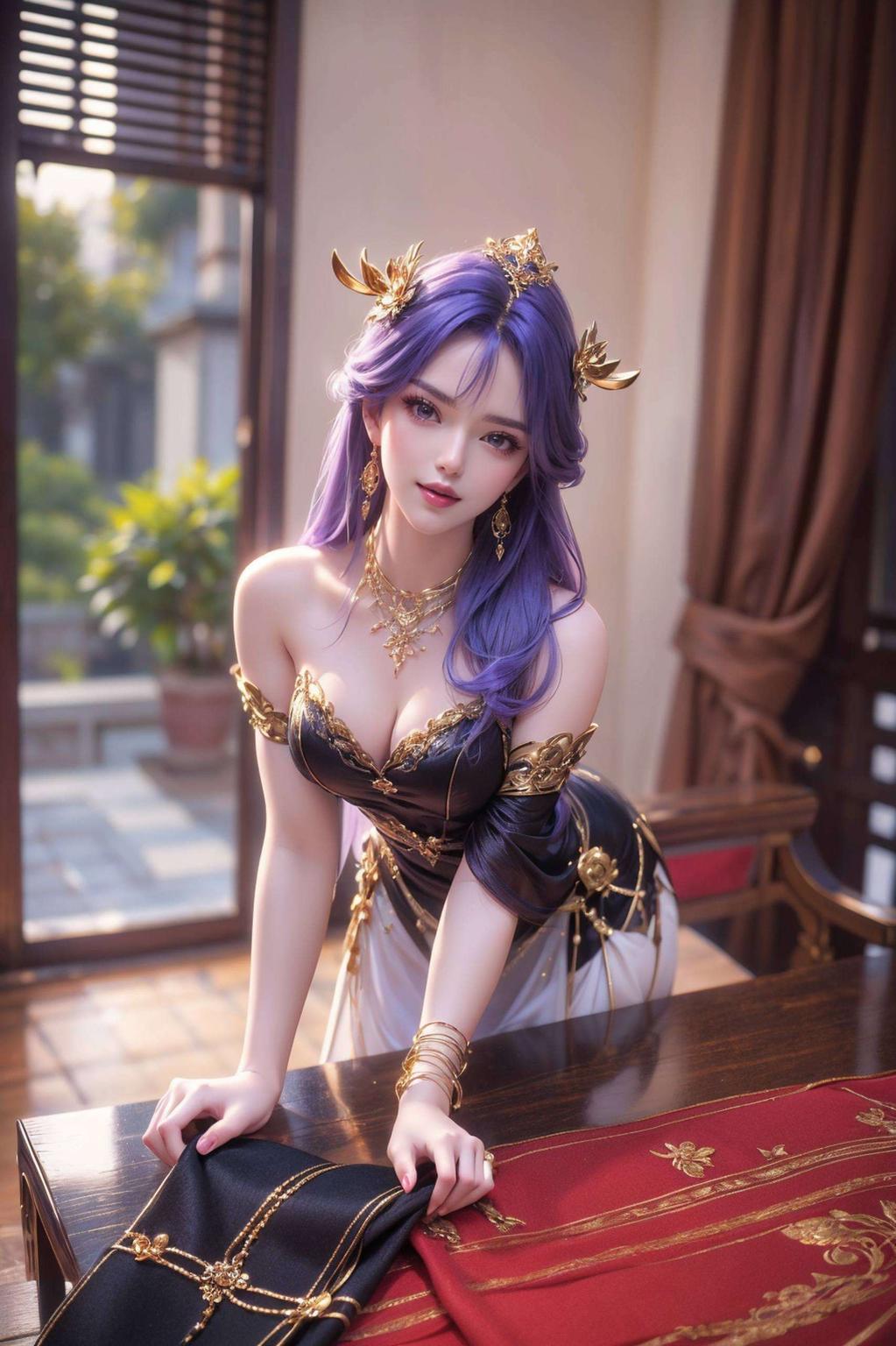 成为你桌面上的璀璨星辰让这位国漫美女在电脑屏幕上绽放独特魅力