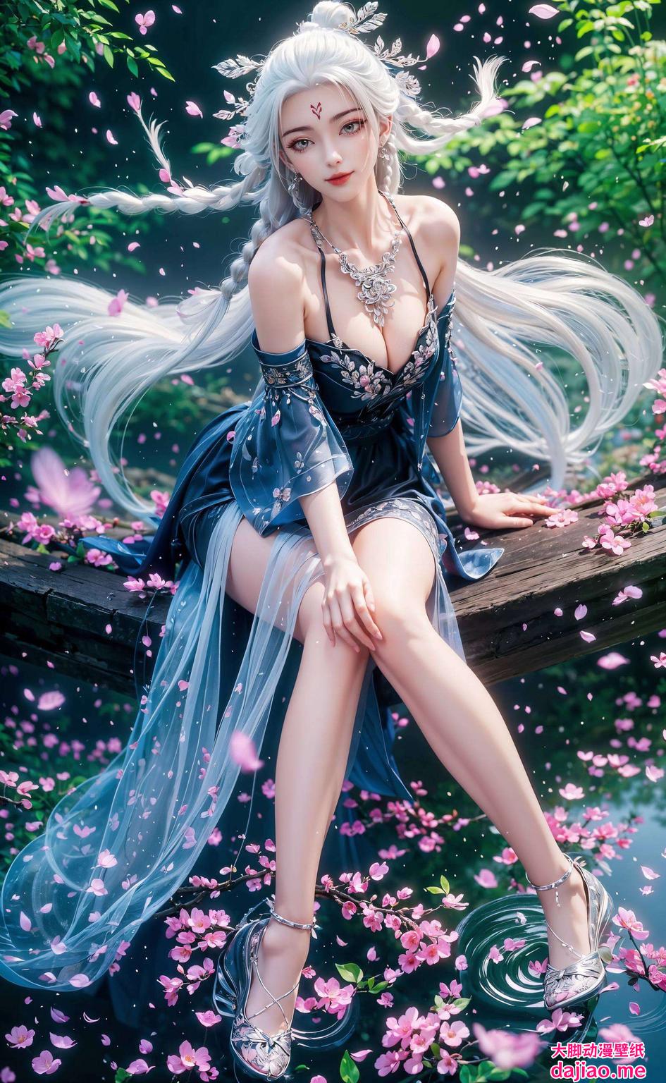 细腻的笔触为你的手机屏幕增添一抹绚丽风景