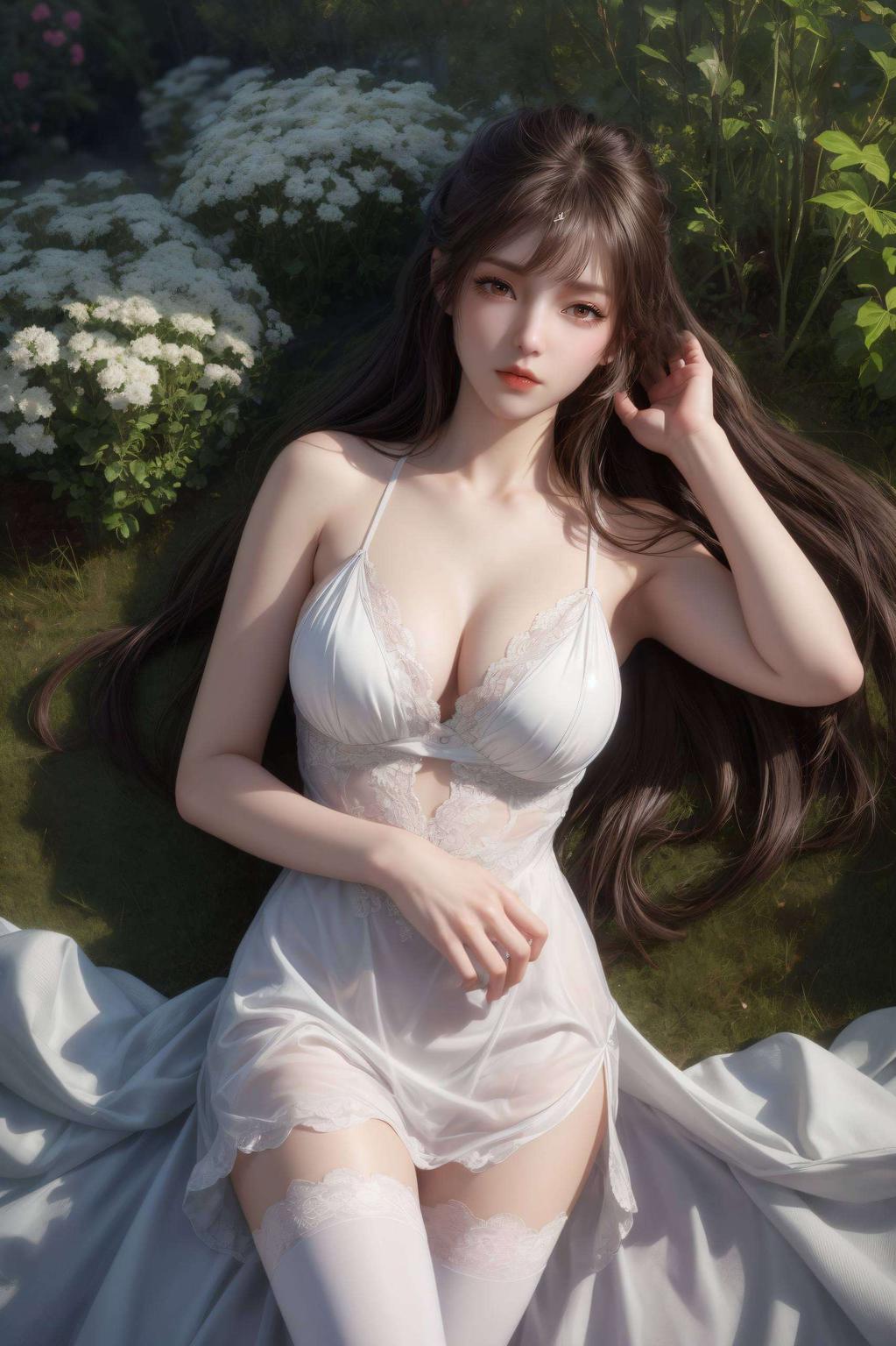 融合了国漫女生的柔美与平板漫画的细腻犹如一抹清新桌布