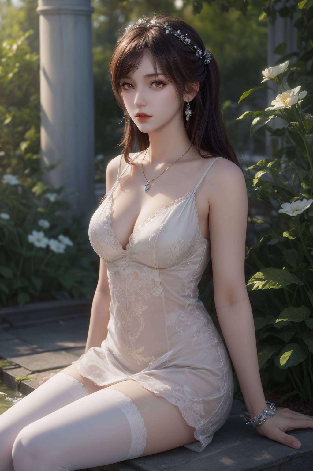 在抽象线条的勾勒下线条流畅