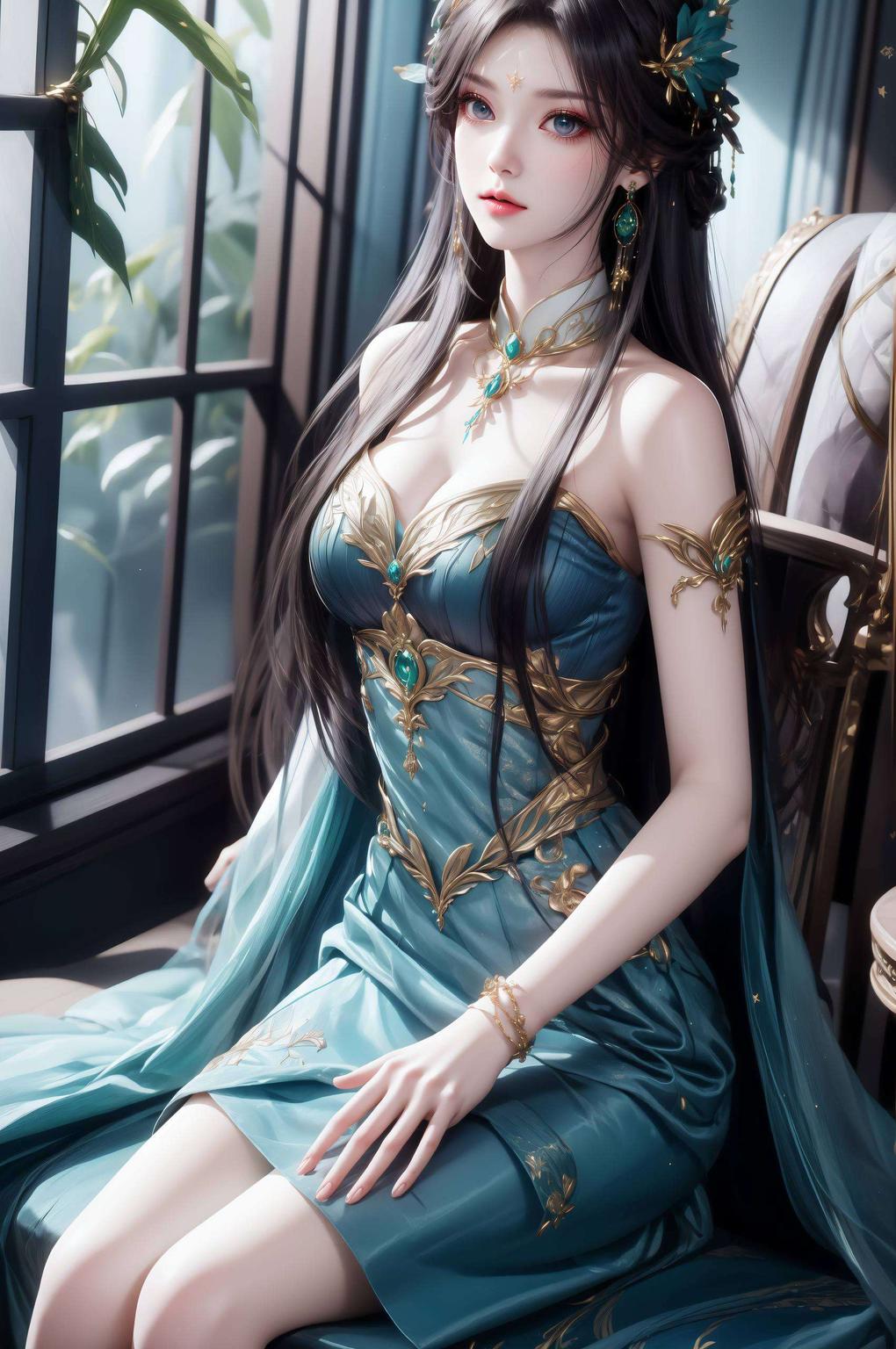 每一帧都是精心绘制将这位国漫女神的可爱与高贵完美融合
