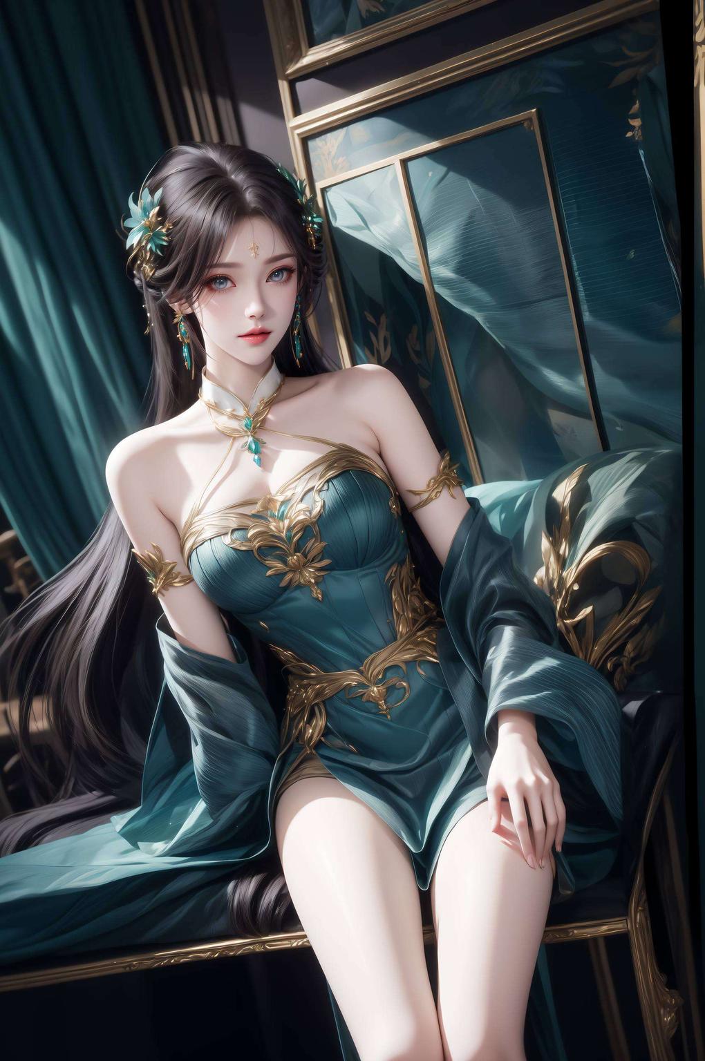 高清画质让每一个细节都栩栩如生简洁线条勾勒出两人的深情对视