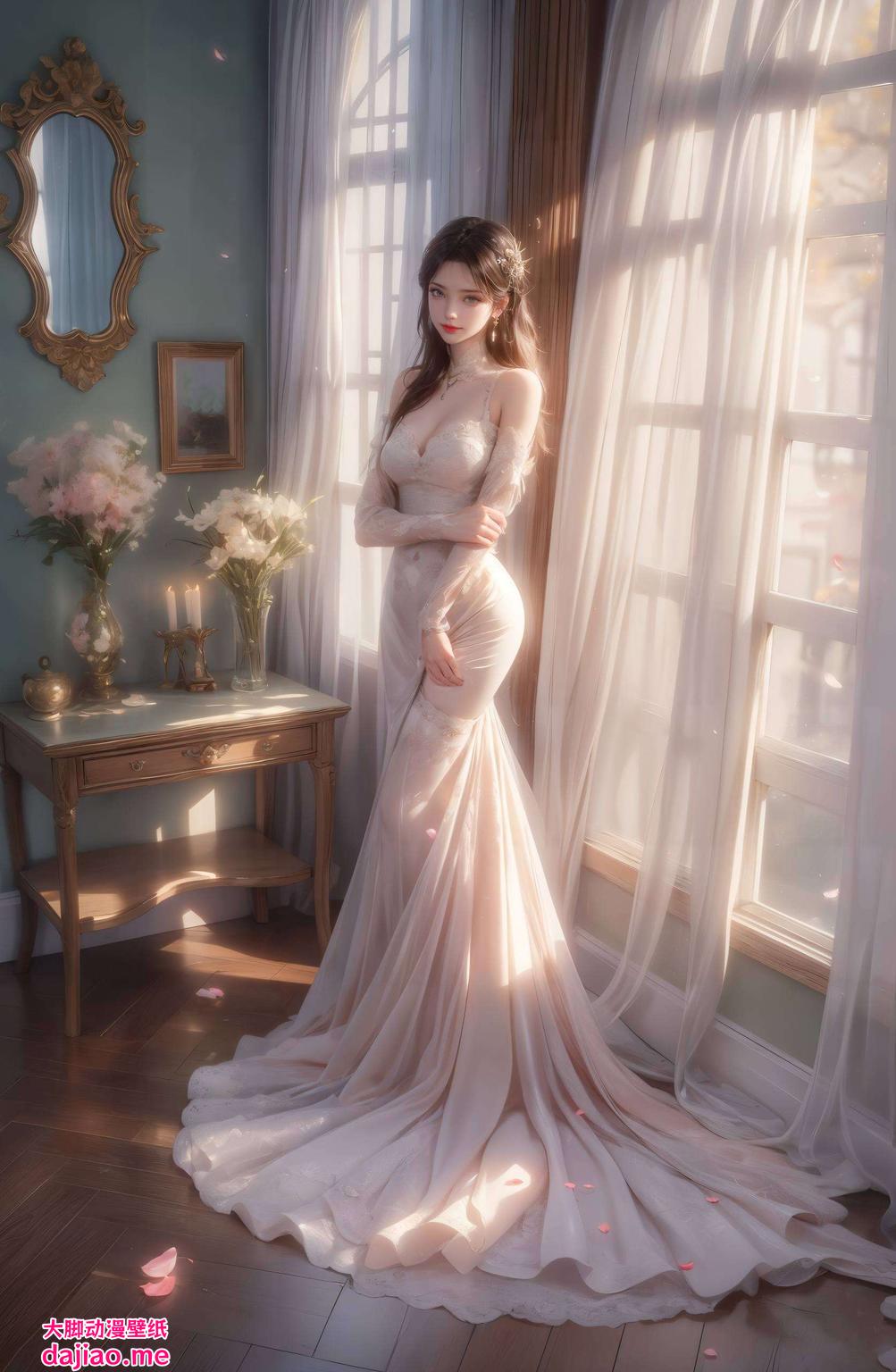 点亮你的桌面风景让国漫女神的优雅气质跃然屏上