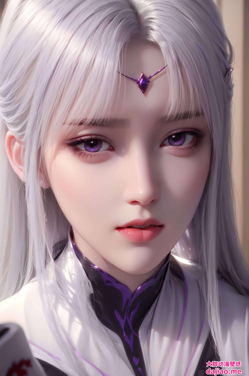小医仙的温柔眼神色彩鲜艳