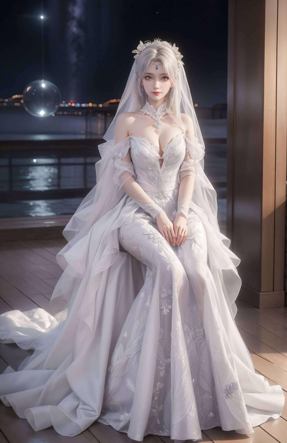 为你的手机屏幕增添一抹静谧的浪漫让国漫美女的魅力纤毫毕现