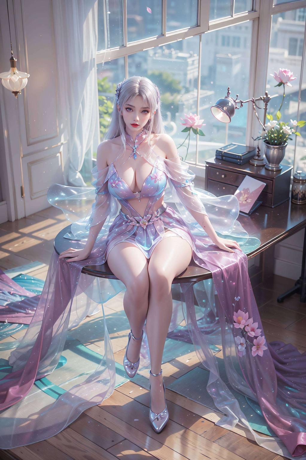 以斗破小医仙为灵感将医仙的灵动之美展现得淋漓尽致