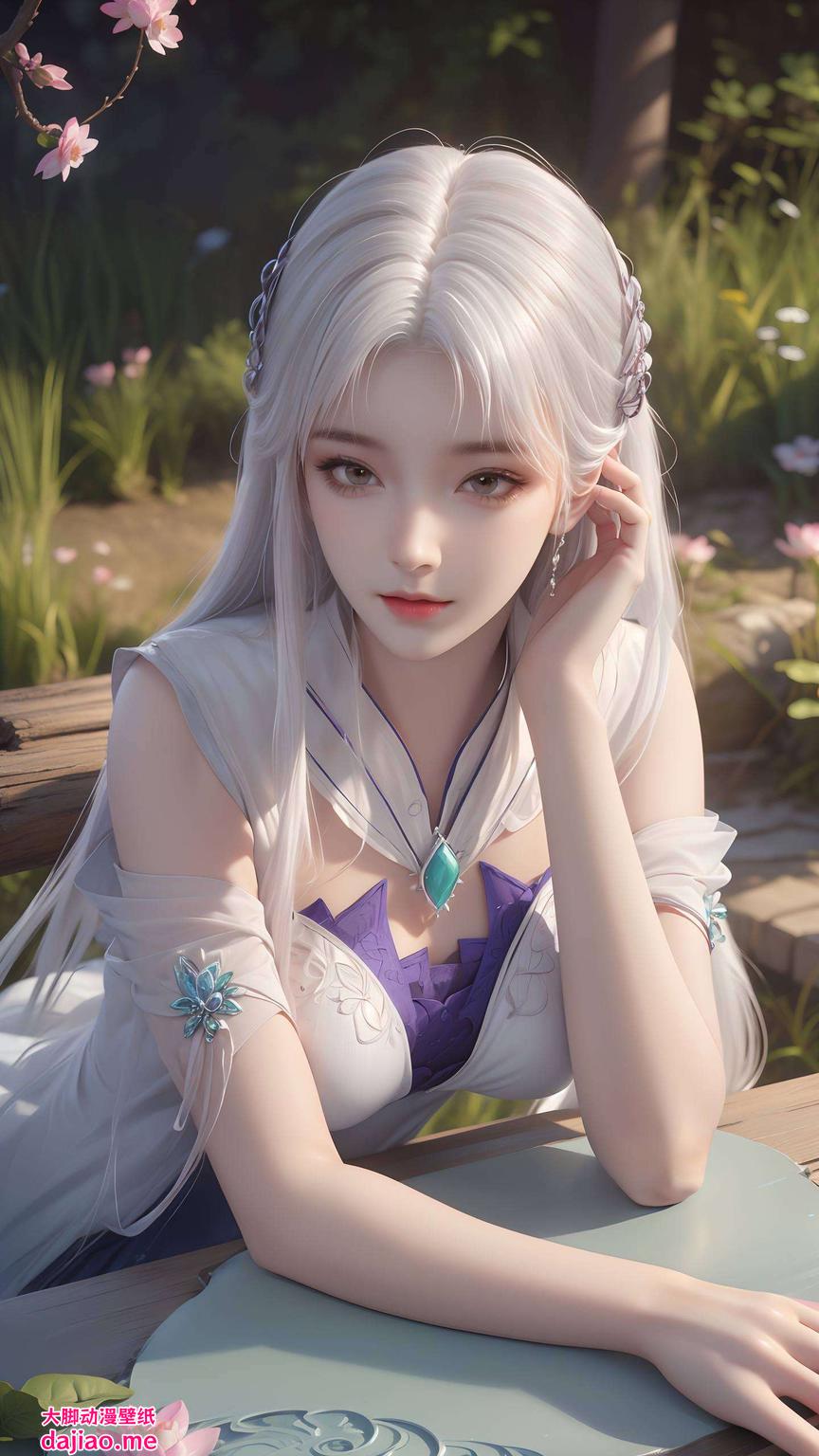 小医仙的微笑如春风拂面绘制于细腻笔触间的医者之魂