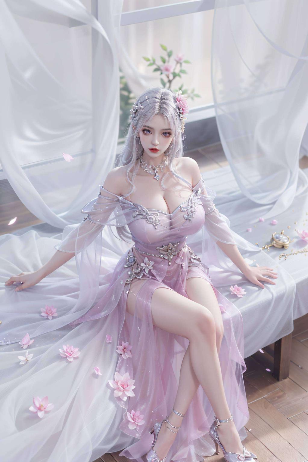 为你的电脑桌面带来一份独特的惊喜与美感仿佛能让你感受到她每一次眨眼间的微妙变化