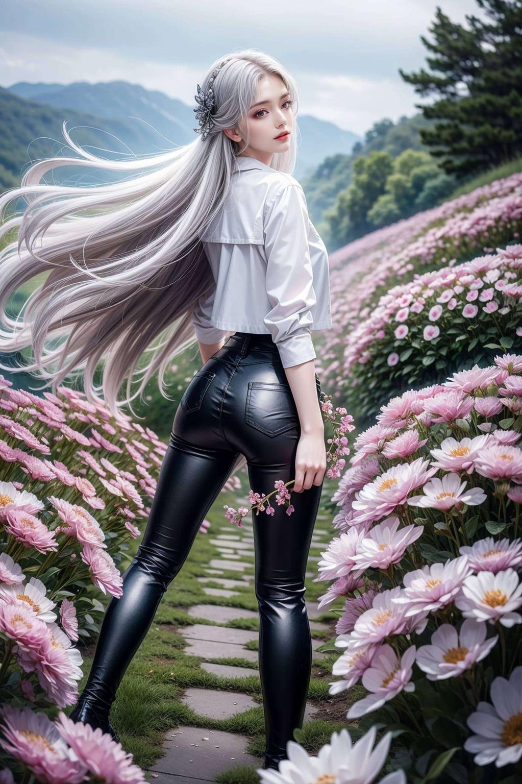 让你的桌面瞬间焕发仙气与活力细腻描绘了她轻盈的动作与飘逸的衣袂