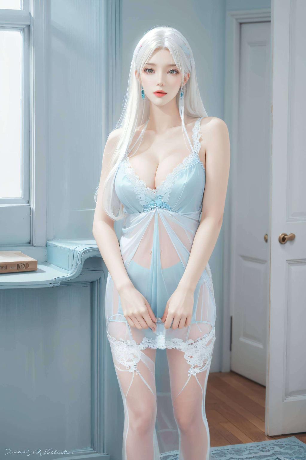 在清新同人作品中小医仙以高清壁纸图集的形式焕新登场