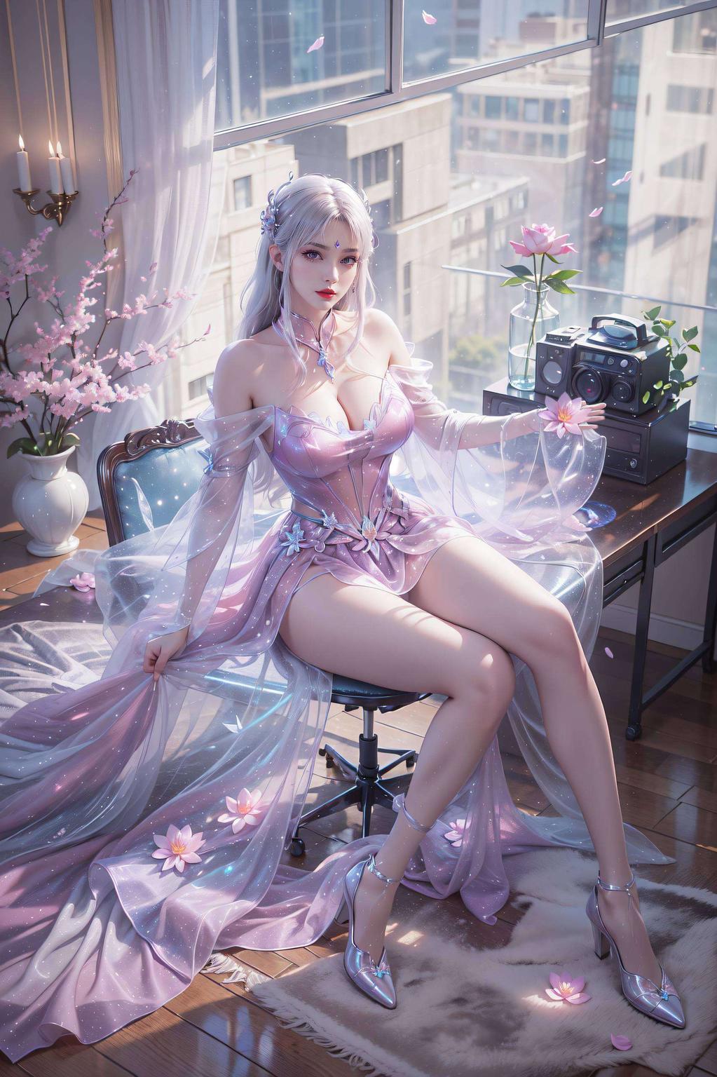 小医仙的温婉恬静与熏儿的灵动俏皮完美融合如诗如画