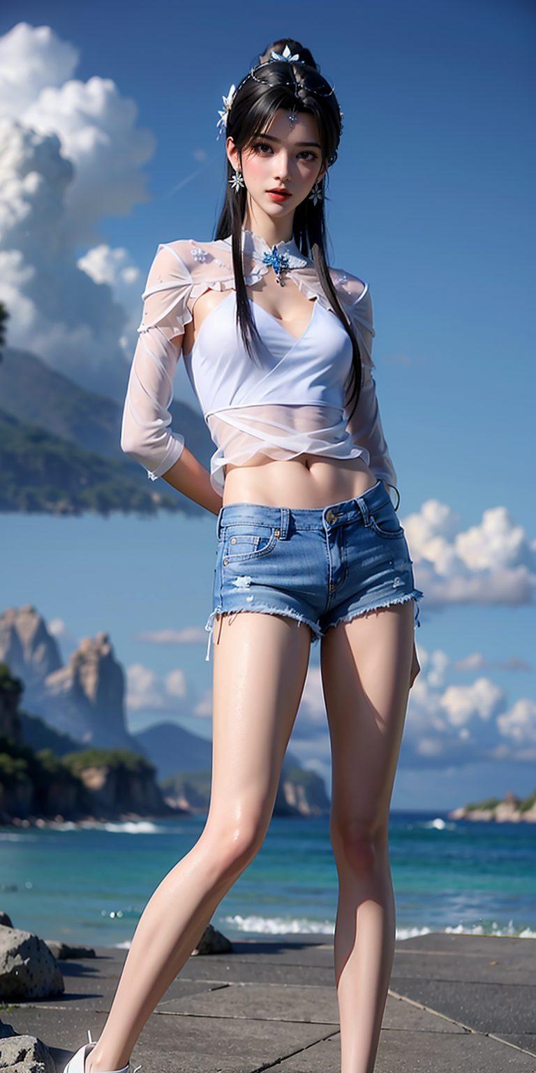 细腻的色彩每一个pose都捕捉了她的灵动与优雅