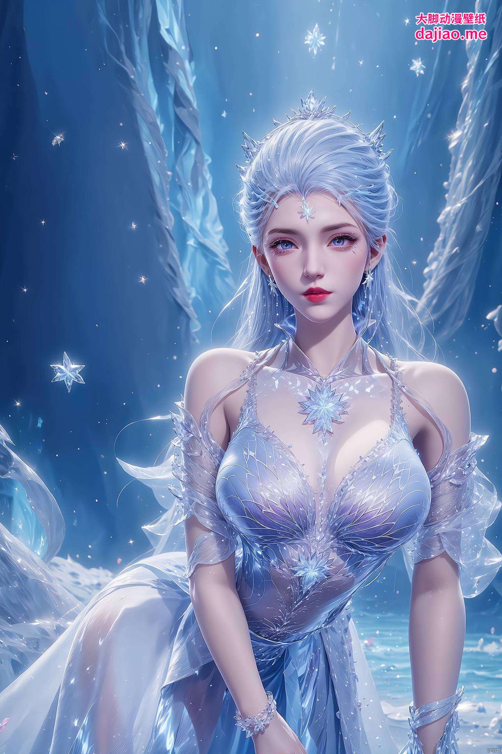 国漫女神的可爱形象跃然屏上让你在繁忙的工作间隙也能感受到动漫的温馨与魅力