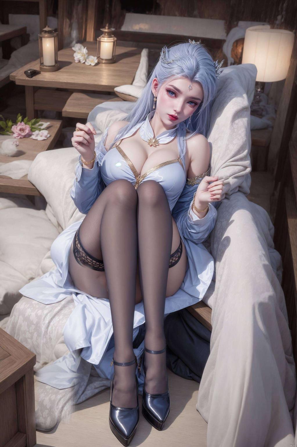 沉浸式体验雪女的魅力宛如仙子降临凡间