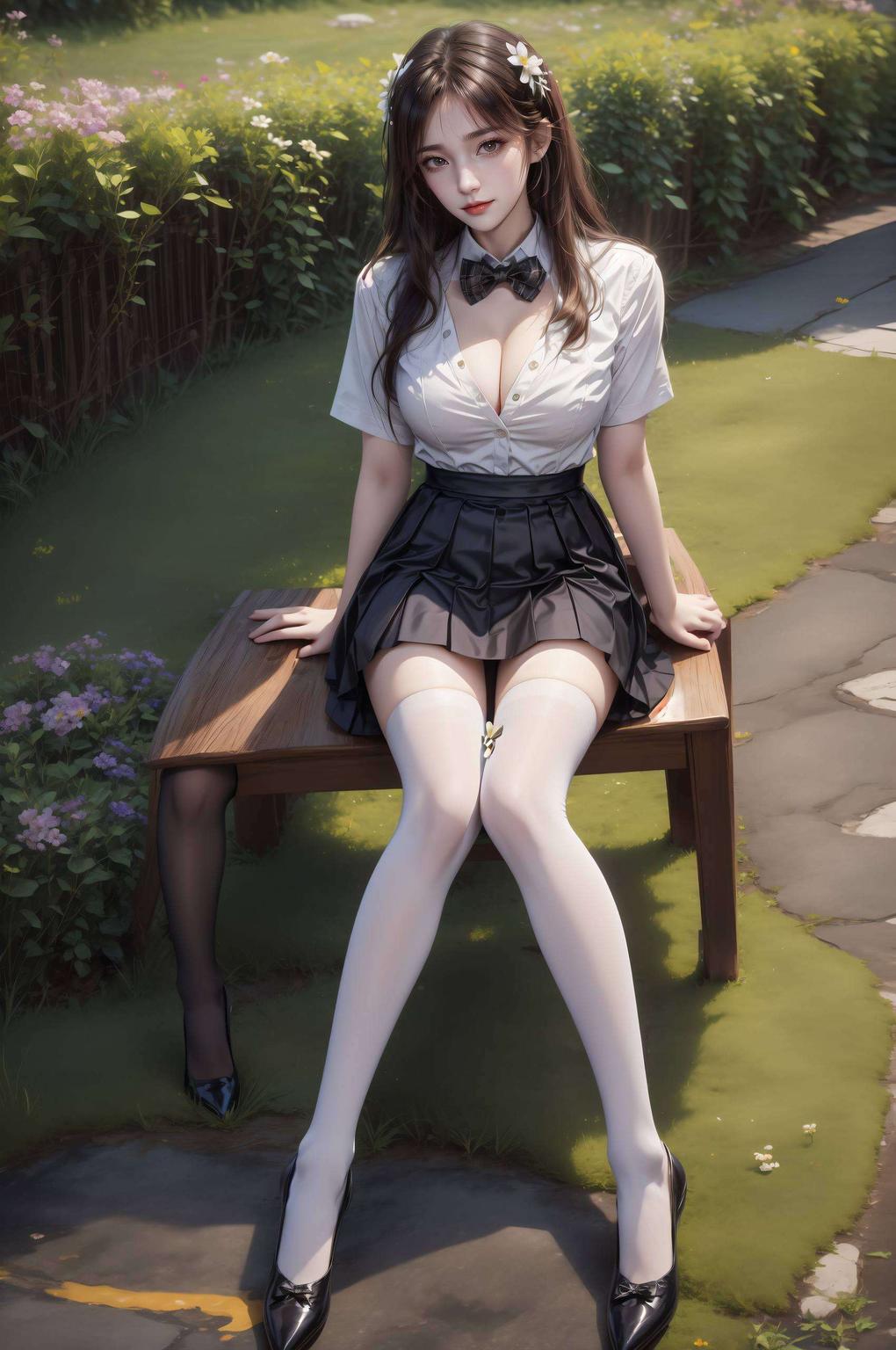 打造出独特的国漫女神形象笑容甜美