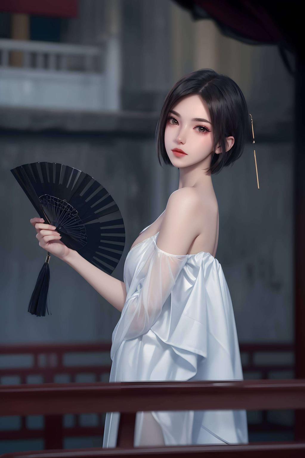 抽象的图案与杨小瑾的美貌相得益彰让你手机瞬间焕发个性魅力