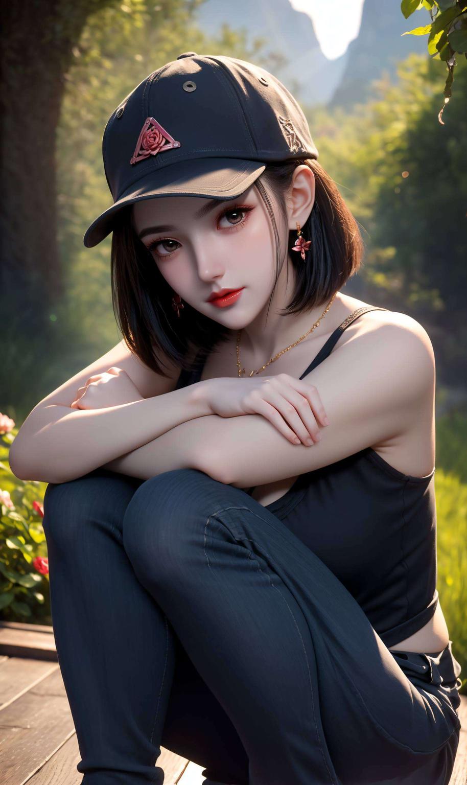 这款以杨小瑾为主题的伤感同人壁纸孤独的杨小瑾眼神深邃