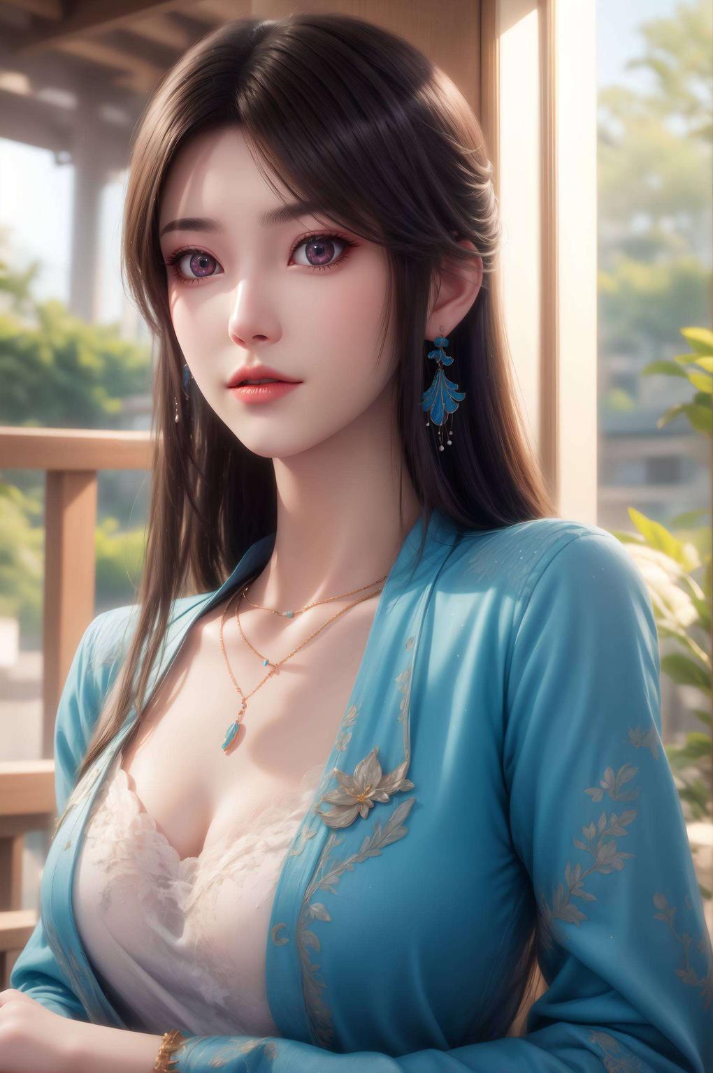 灵动之美尽显！这款高清竖屏手机桌面壁纸带你领略国漫女神的独特魅力