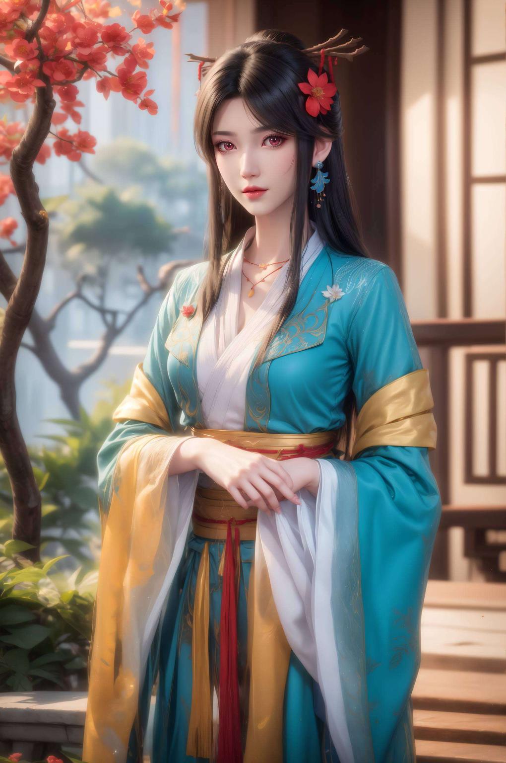 感受国漫女神的灵动魅力为你的iPad和手机带来别样风情