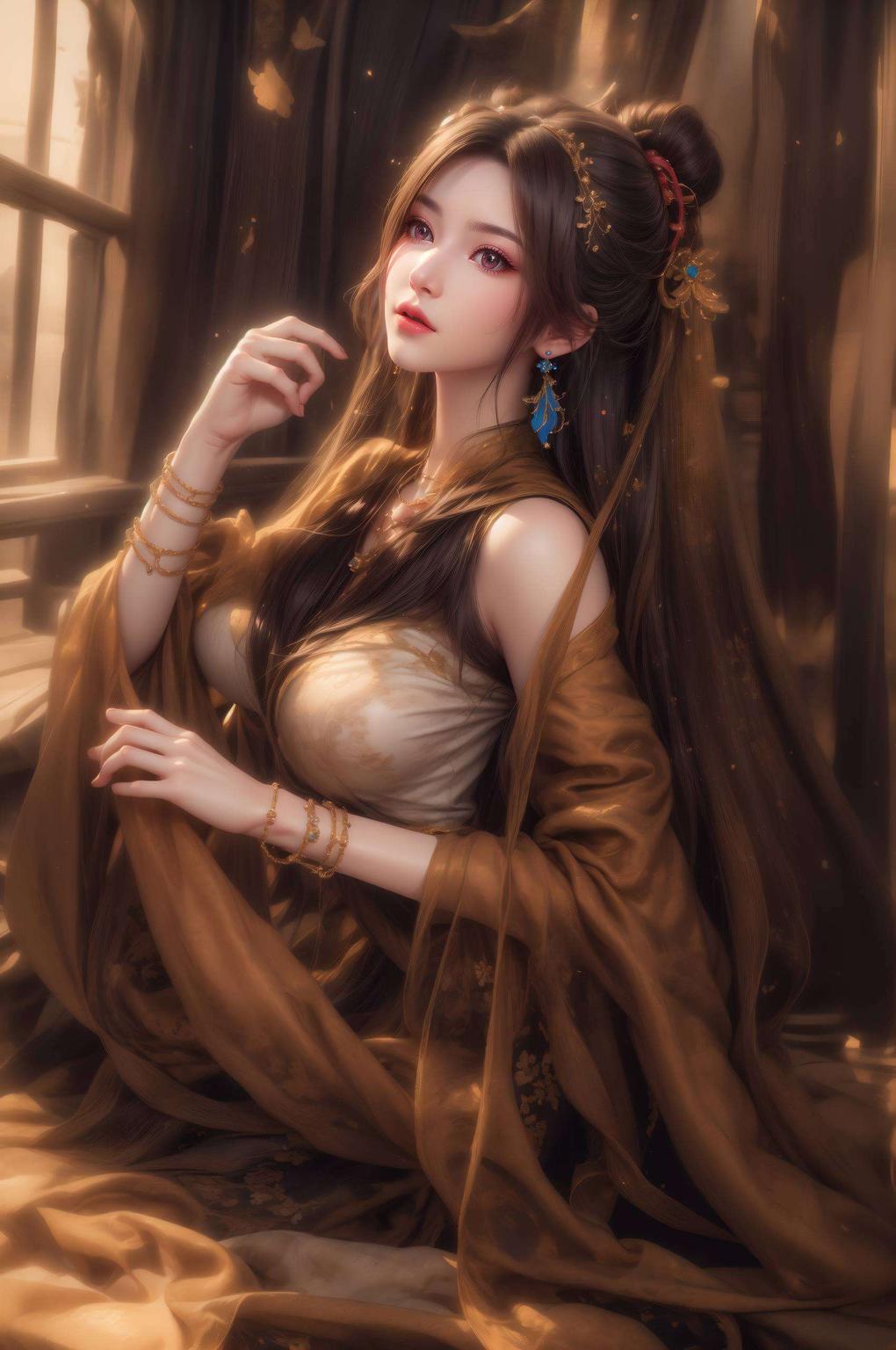 元尊夭夭的裸妆形象成为众人瞩目的焦点