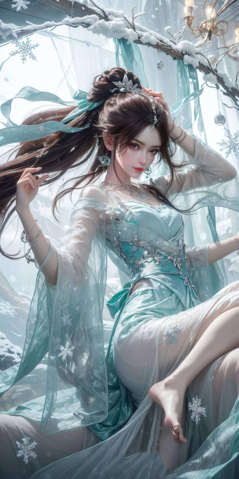 画面中这幅【无双壁纸叶倾仙】4K高清国漫壁纸