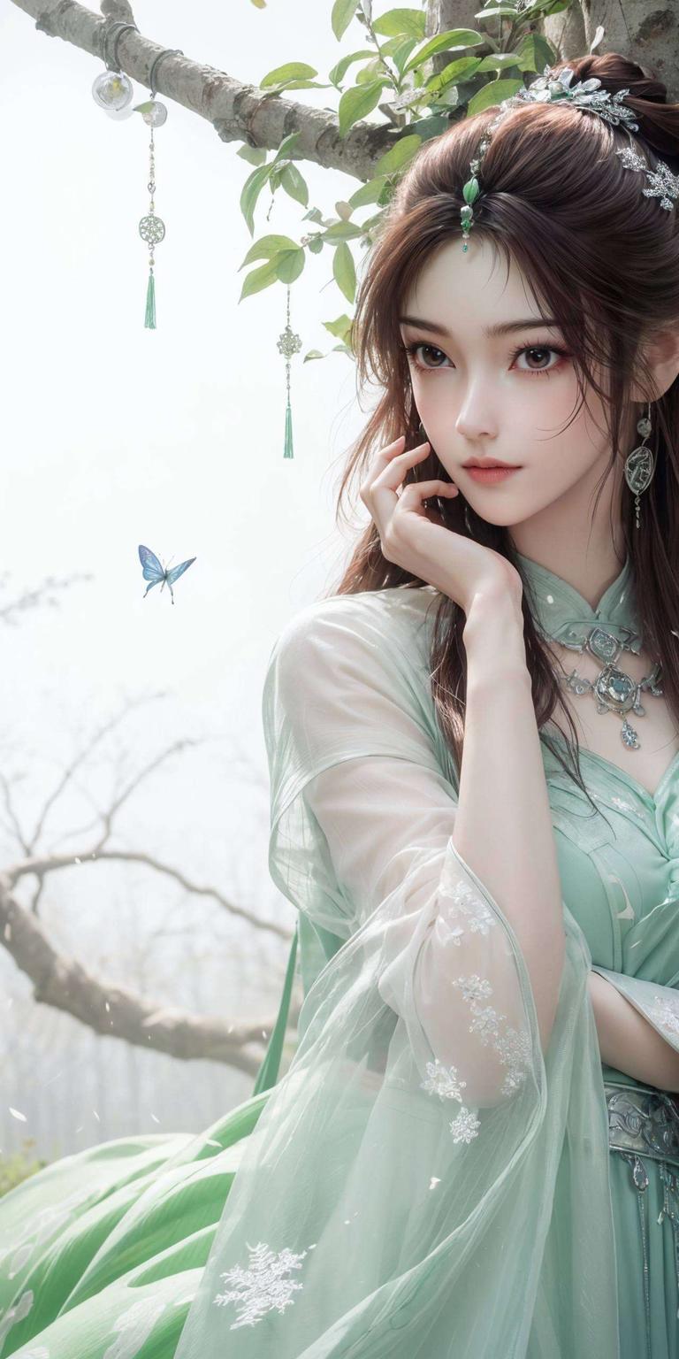 捕捉了她跳舞时的灵动瞬间感受古典美与现代科技的完美交融