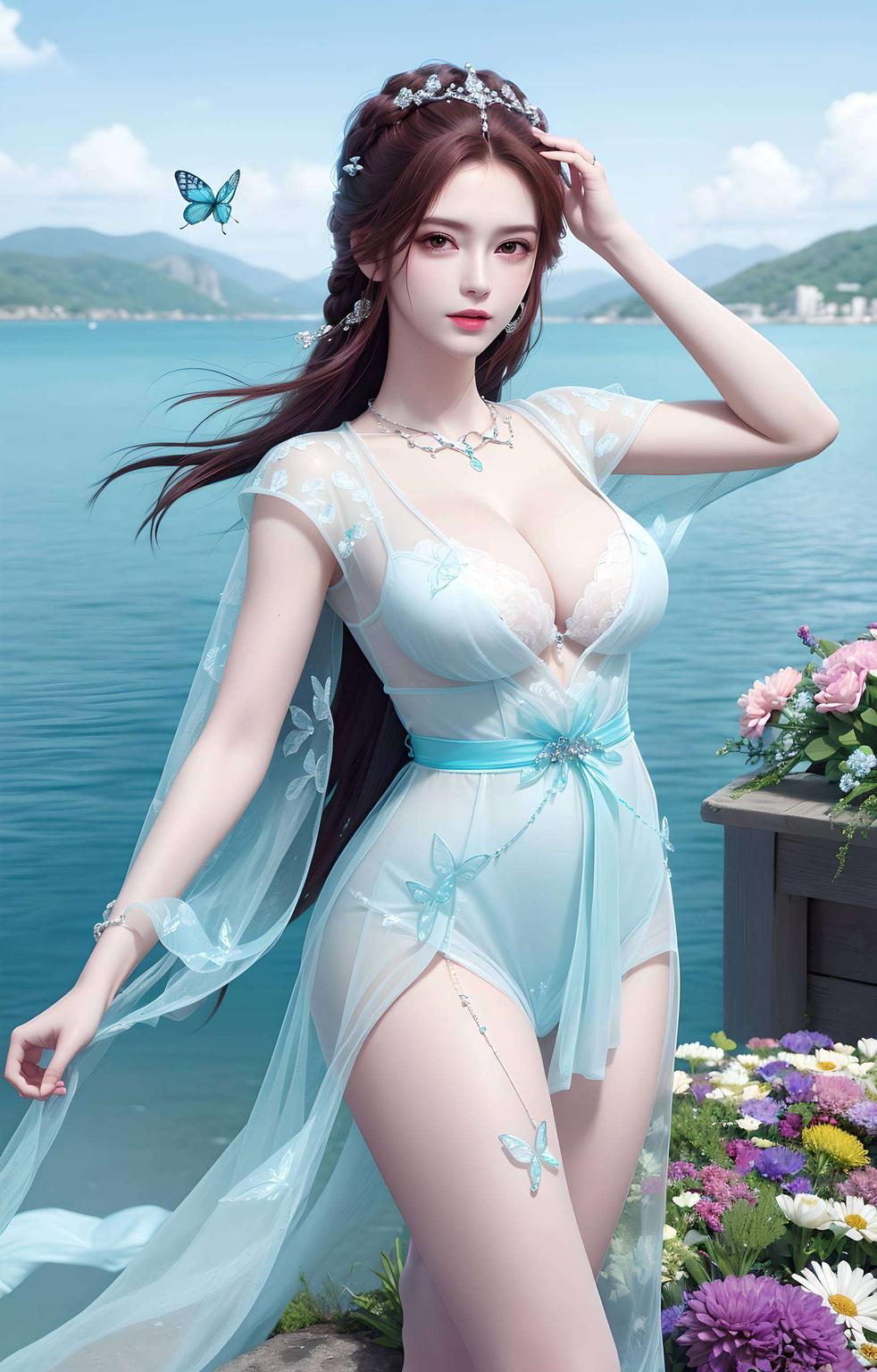 让你的手机瞬间变身养眼神器这款AI动漫美女壁纸
