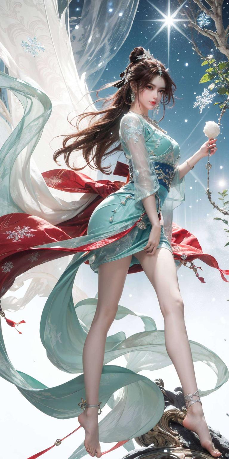 为你的桌面带来不凡的视觉盛宴每一条纹路都映衬出她的仙气美照