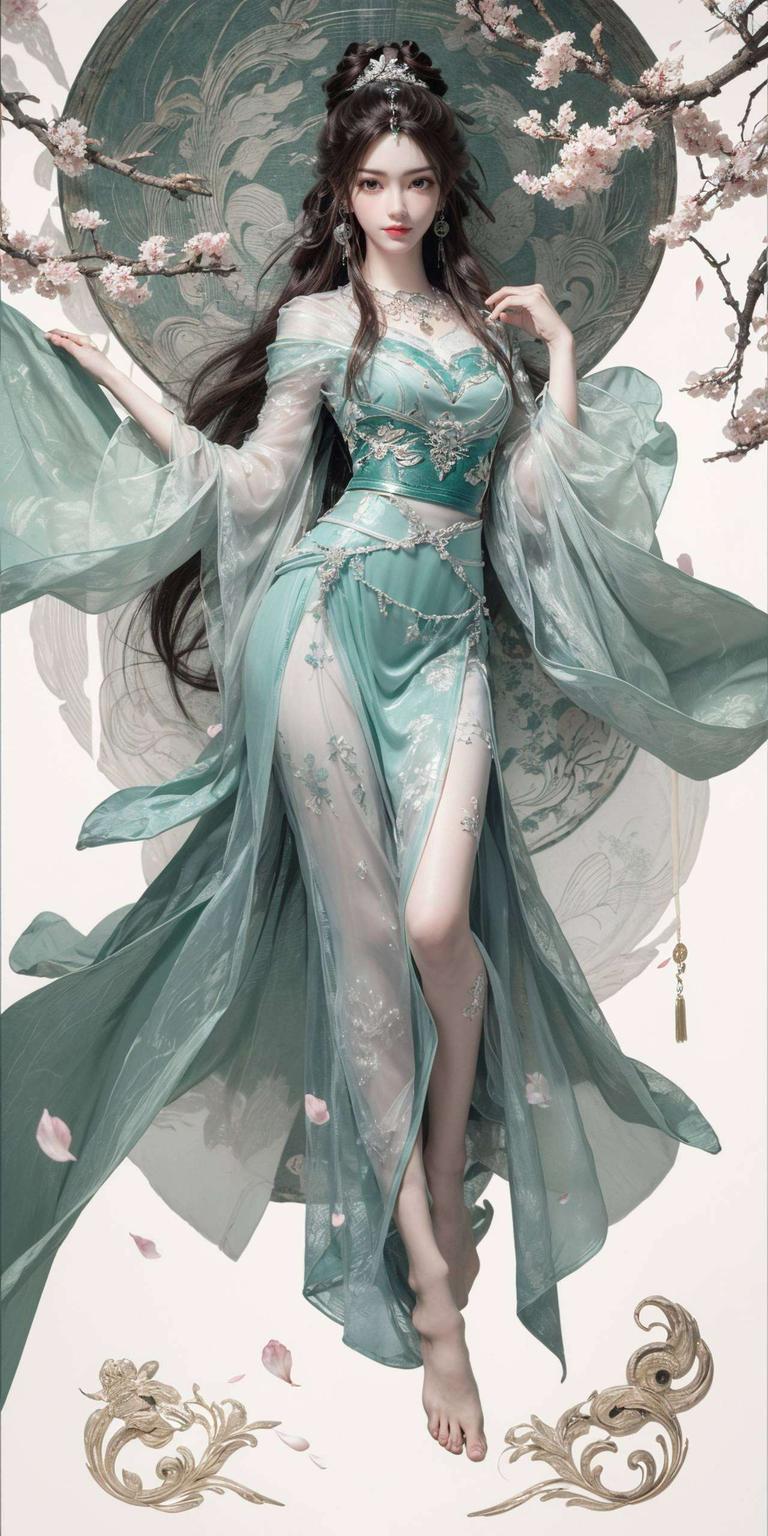 超精致建筑ipad国漫女神壁纸——遇见叶倾仙更添一份清雅脱俗