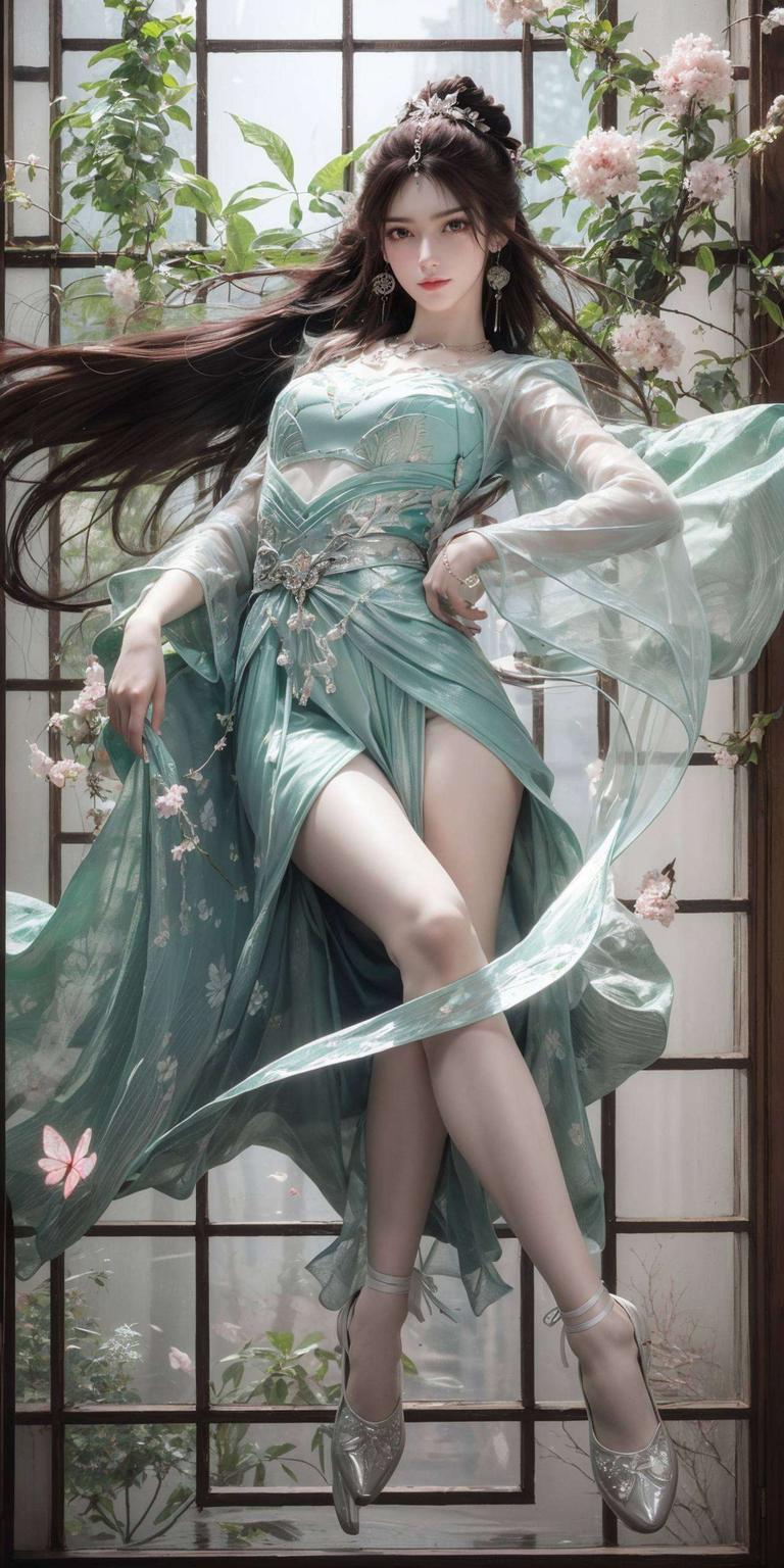 让她如诗如画地入住你的电脑桌面带来一抹清新脱俗的仙气
