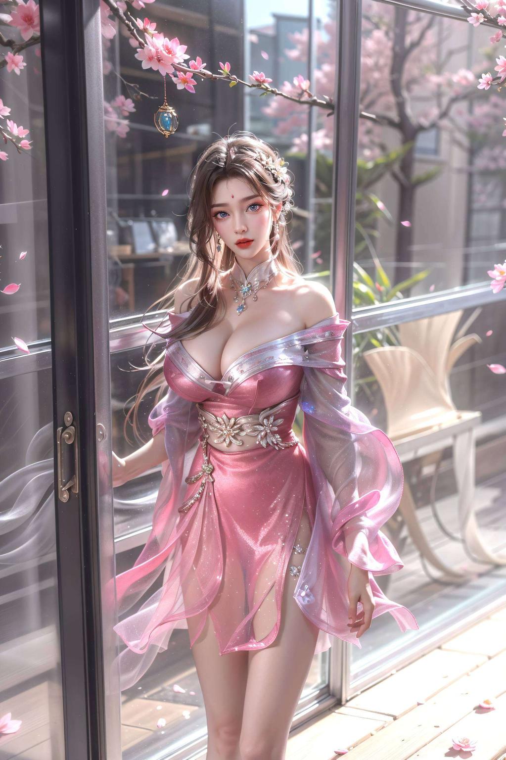 营造出一个静谧而唯美的空间如梦似幻