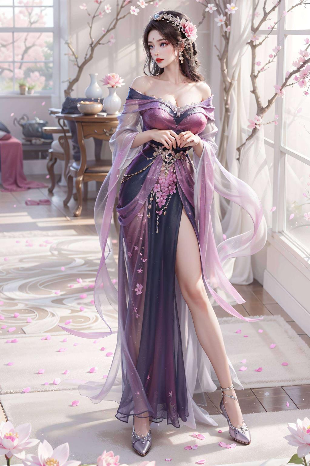 月婵仙子翩翩起舞让你随时随地感受古典美的魅力