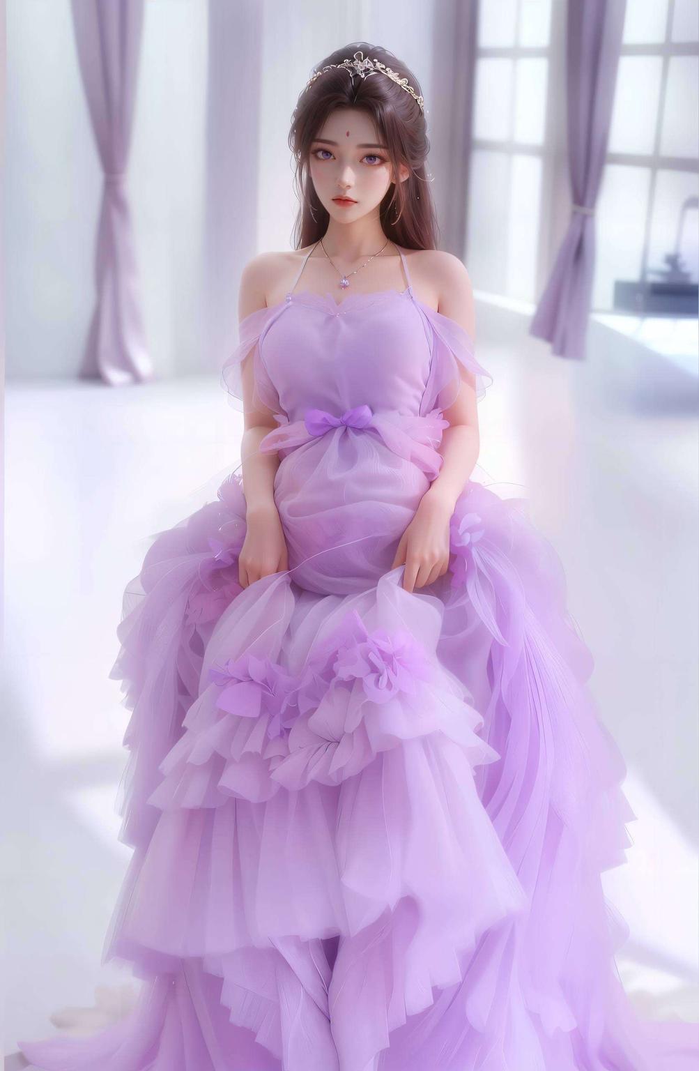 以细腻笔触捕捉月光女神的柔美为你的平板注入国风韵味