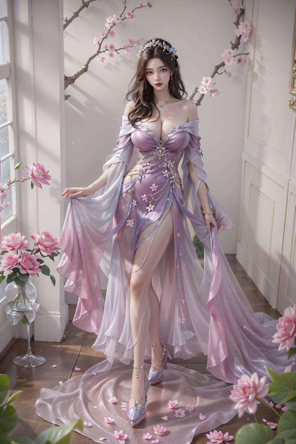 丝绒般的细腻触感让你沉浸在她优雅的世界里