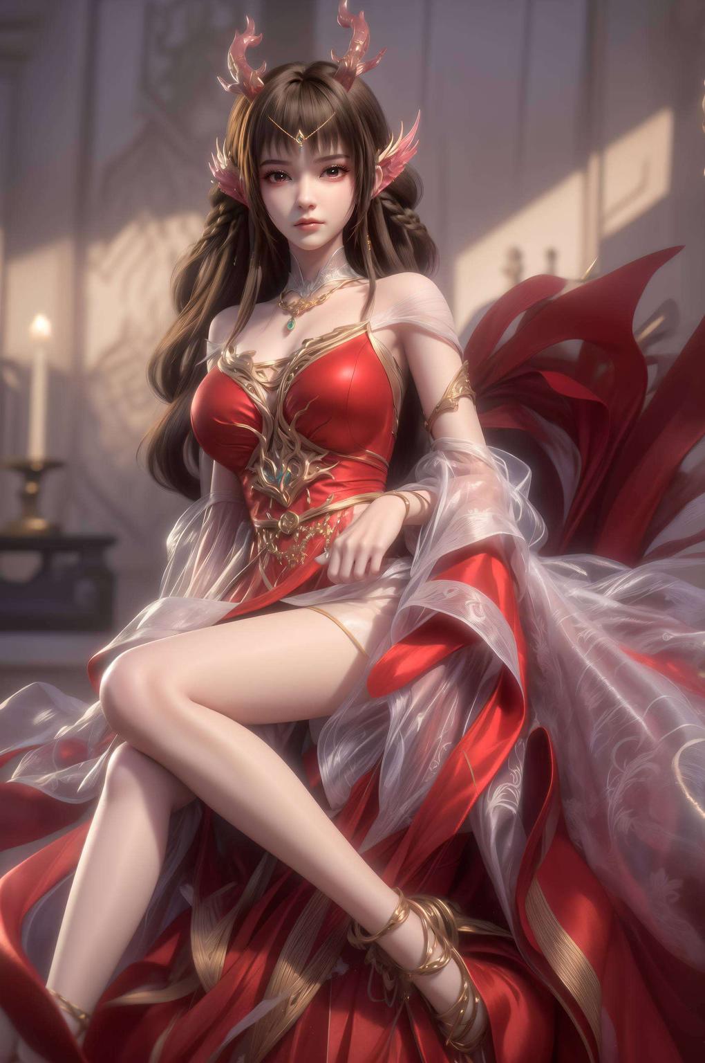 带来2K高清的视觉盛宴！这位AI动漫女主高清画质下