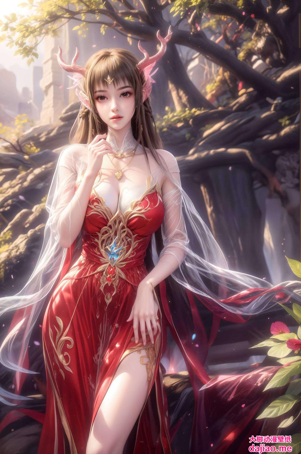 云落壁纸4K超清电脑宛如置身绚丽画廊