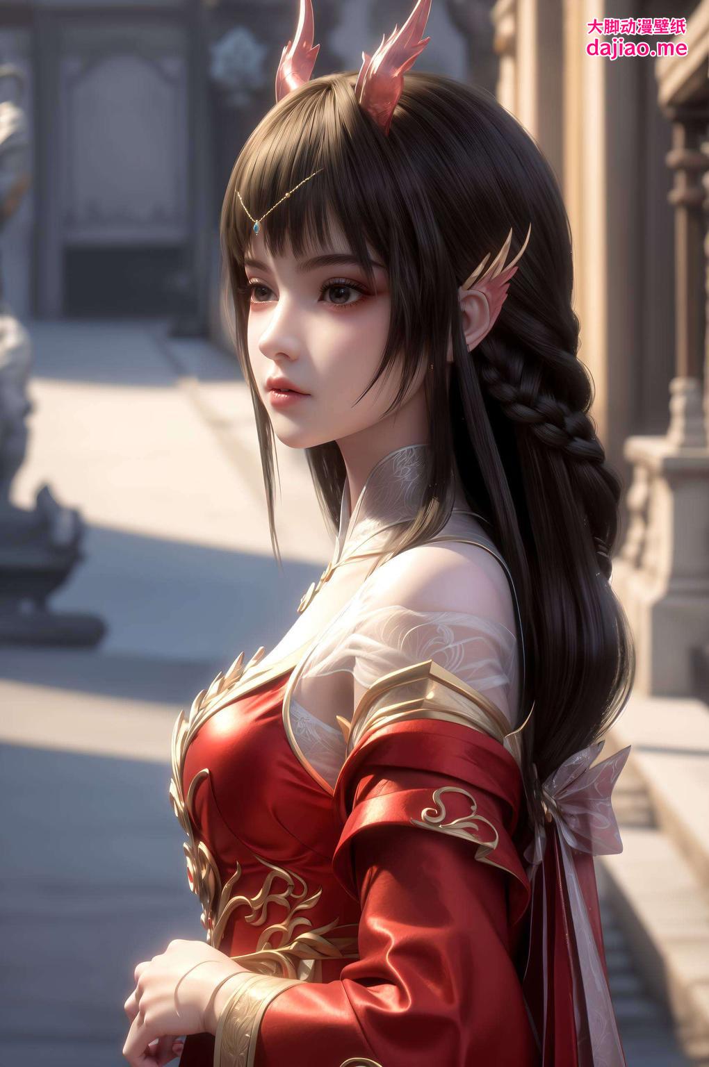 这款特别桌布电脑壁纸将云落高清壁纸原图库下载为你带来国漫美女的细腻笔触与动人神韵