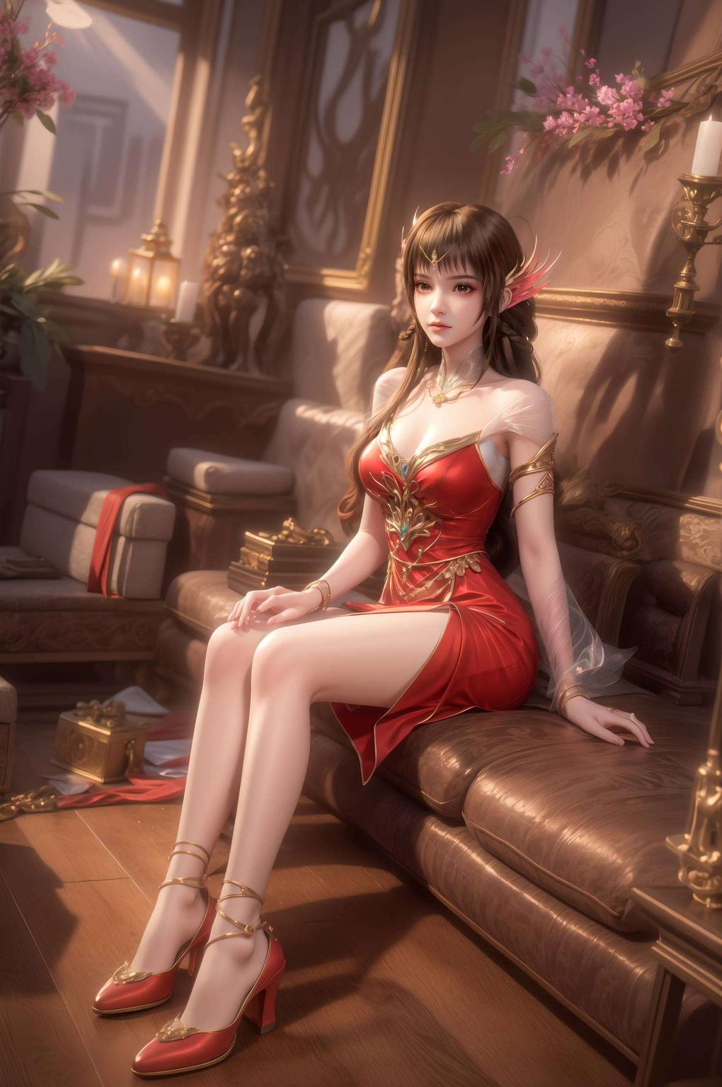 感受国漫的独特魅力让云落的灵动身影陪伴你的每一个工作与学习时刻