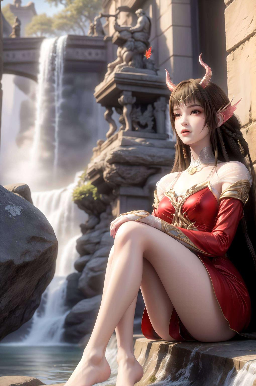 让你仿佛能感受到云落衣袂的轻盈飘动高清细腻的画质