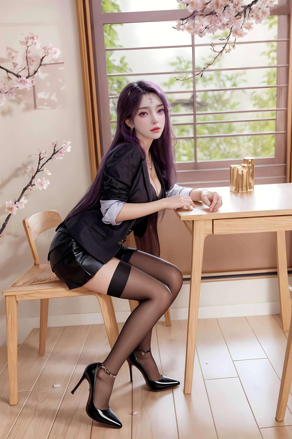 在电脑屏幕上映衬出他们深邃的眼神与绝美的轮廓