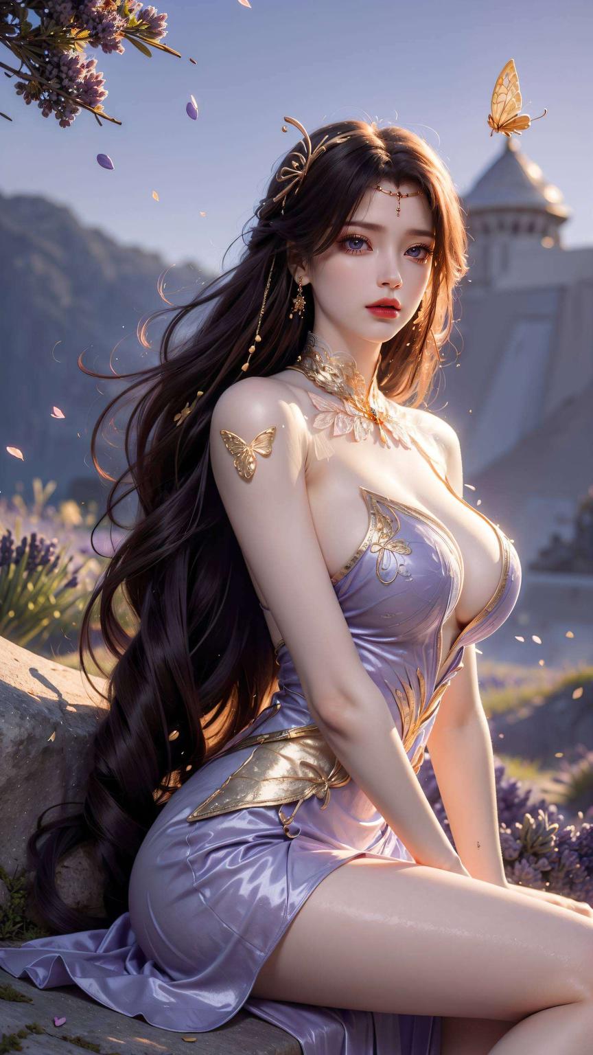 流畅的线条鲜明的色彩