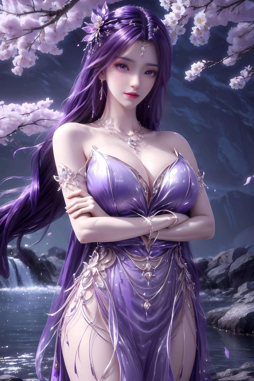 细腻笔触搭配AI绘画的精细骨骼素材