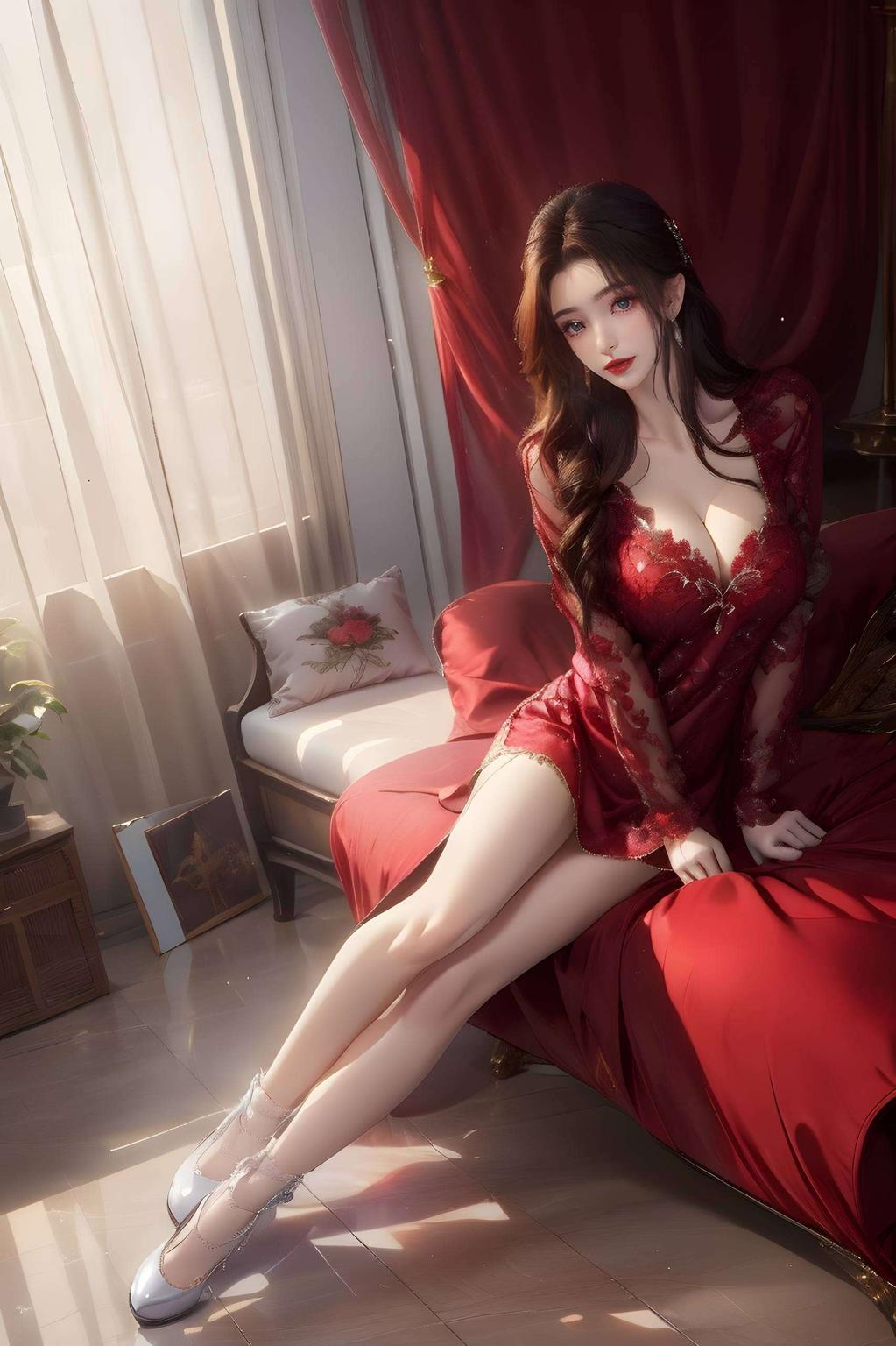 感受细腻笔触与色彩碰撞的魅力！国漫美女潮图壁纸