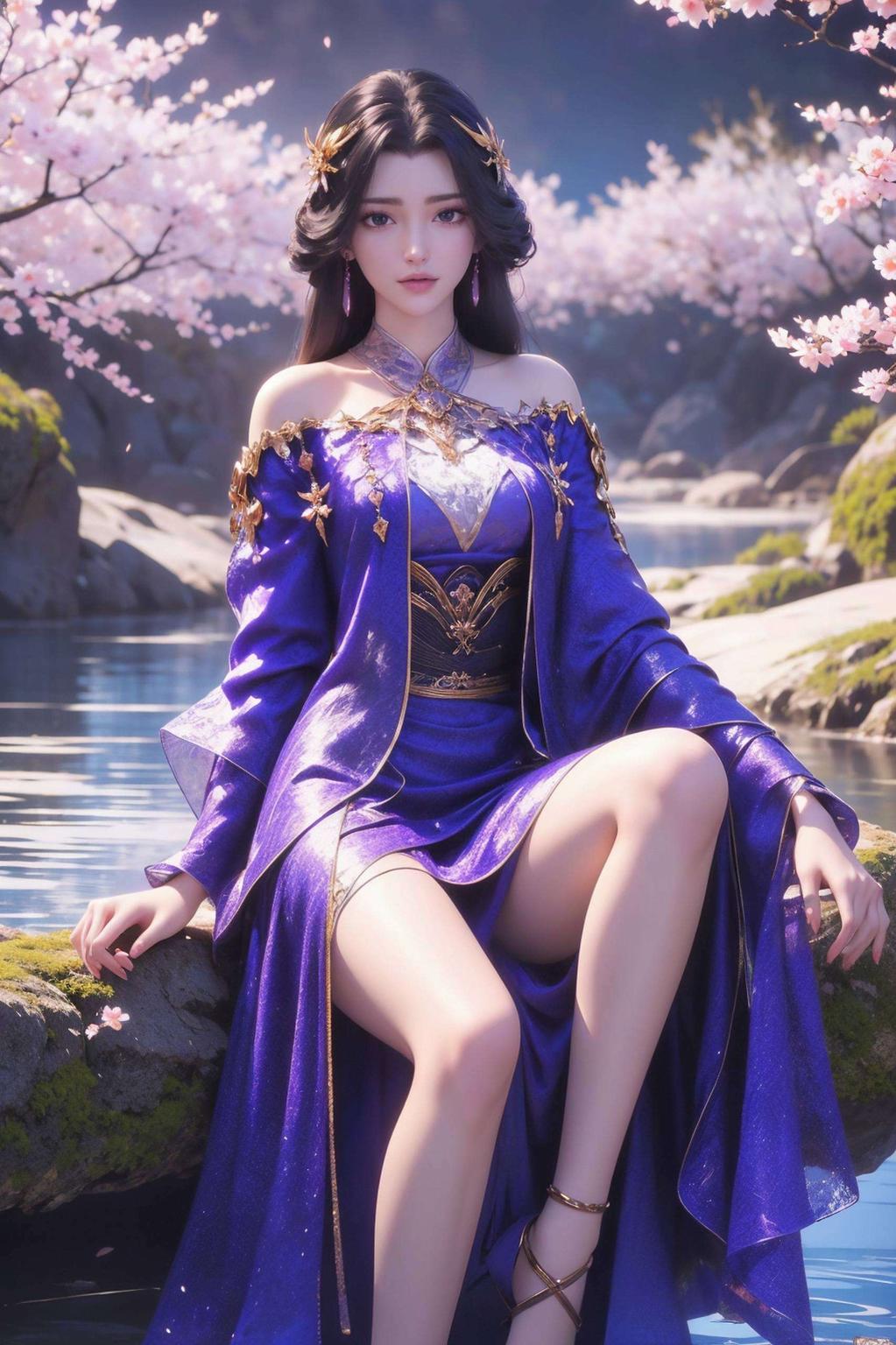 享受视觉盛宴这位国漫女生的魅力无需多言