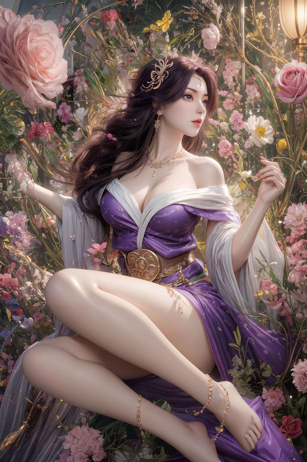 为你的手机增添一抹柔和的粉色光彩吧！粉色的浪漫与国漫美女的灵动完美融合