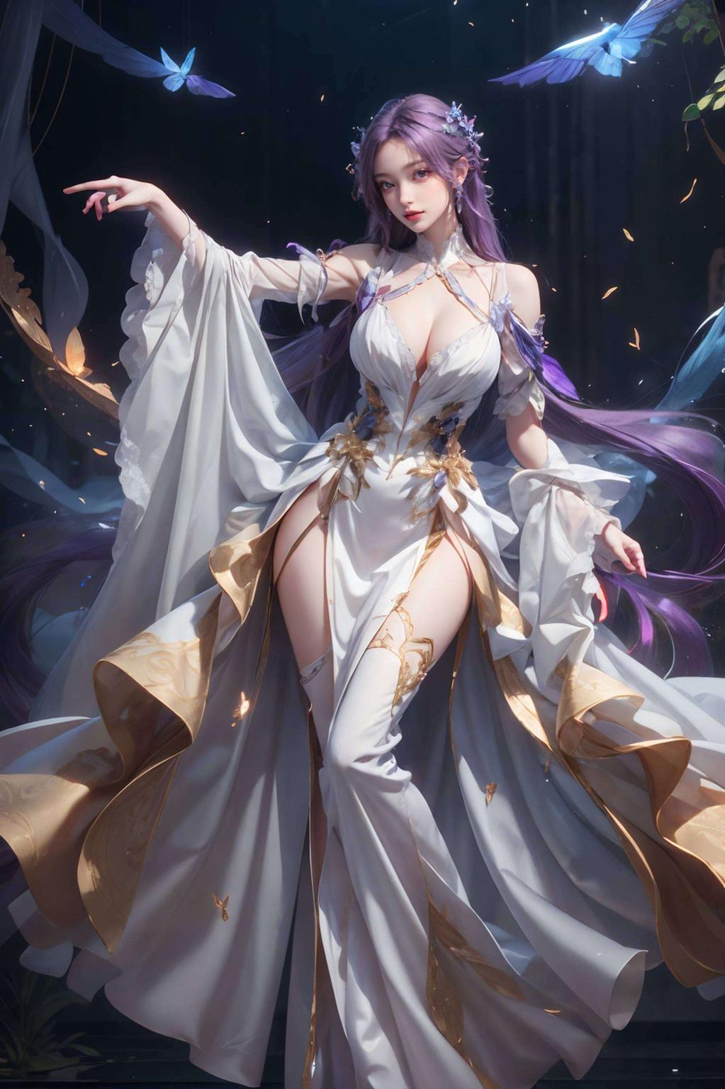 这位国漫美女以独特的魅力带来一抹温馨与清新