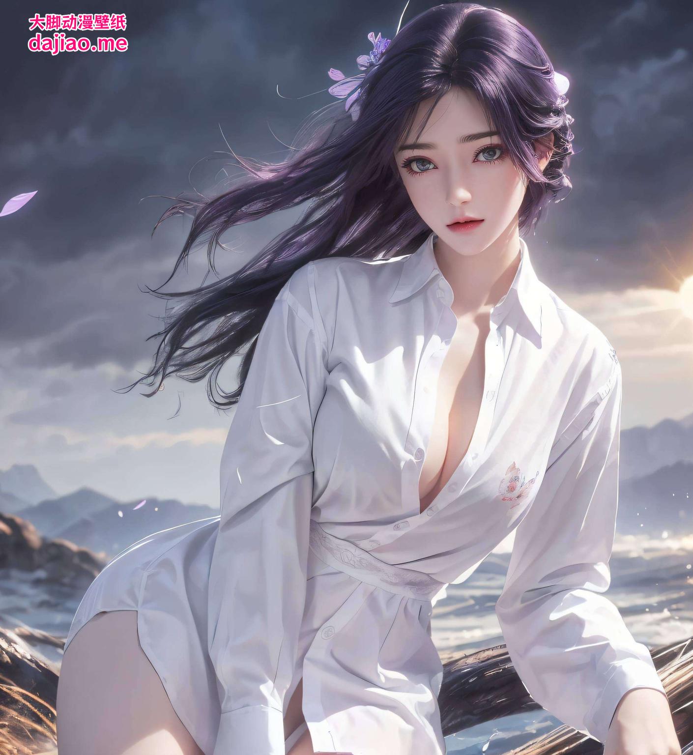 那位国漫中的AI女主以其独特的魅力捕获了无数粉丝的心